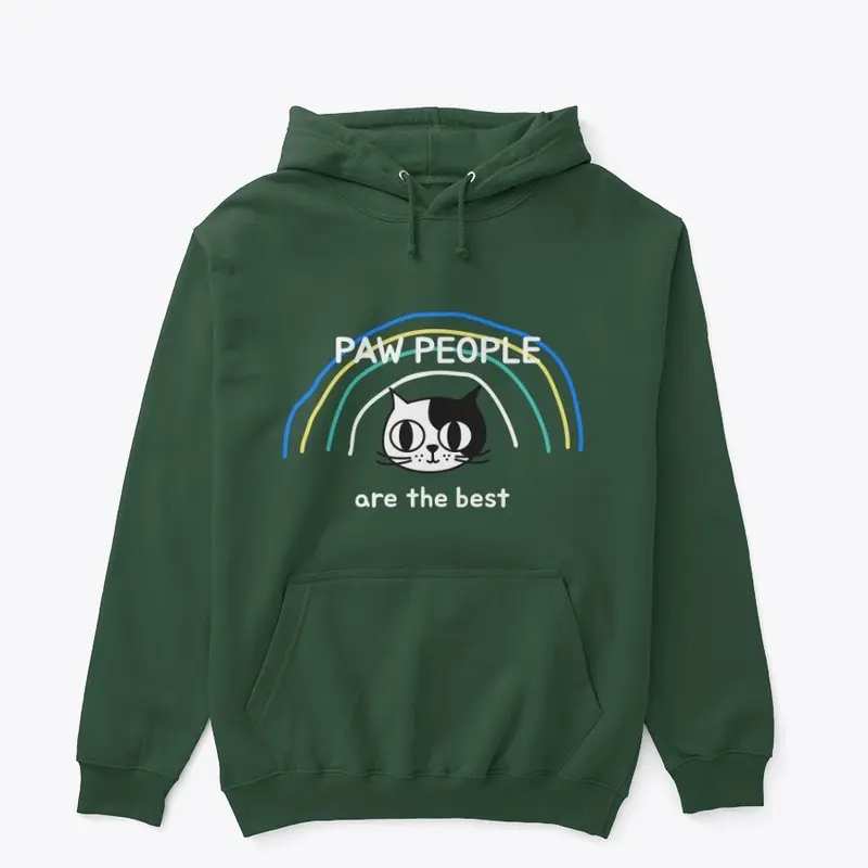 Paw People - Rainbow Kitty Face